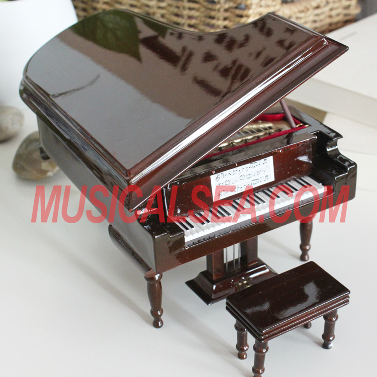mini piano music box